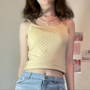 Pastel yellow cami